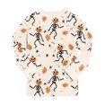 thumbnail image 7 of Gerichy Boys Girls Pajamas Sets Cute Ghost Pumpkin Pajamas Long Sleeve Top and Pants Soft Sleepwear Kid Halloween Holiday Pajama Sets 2T-9T, 7 of 7
