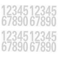 thumbnail image 1 of OULII 4Pack Rectangular Number Stickers for House Emergency Alert Outdoor Use, 1 of 7