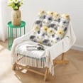 thumbnail image 2 of Watercolor Sunflower Artwork Meditation Seat - Soft Skin-Friendly Tatami Mat Pad for Yoga & Relaxation, 2 of 4