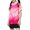 Pink, variant on Odeerbi Kids Teen Boys Girls Quick Dry Soccer Training Set Gradient Geometric Print T-Shirt Shorts Athletic Sportswear for 4-17 Years