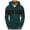 Black 7, variant on JTieacloth Hoodies for Men Pullover Male Autumn And Winter Color Block Hoodie Color Block Hood Pullover Thread Drawstring Fleece Sweatshirt Black