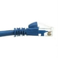 thumbnail image 2 of Cat6A Blue Ethernet Patch Cable, Snagless - Molded Boot, 500 Mhz, 2 Foot, 2 of 4
