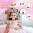thumbnail image 5 of UUSUOO Kids Makeup Kit for Girls,46PCS Princess Toys Real Washable Cosmetic Set with Mirror,Non-Toxic Girls Makeup Kit,Girl Toys Christmas Birthday Gifts Toys for 3 4 5 6 7 8 9 10 Year Old Girls,Pink, 5 of 9