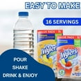 thumbnail image 4 of Wyler's Light Singles Powdered Drink Mix, 32 Servings Total Box of 2, Strawberry Lemonade and Pineapple Mango Packets, Zero Sugar Low Calorie Hydration Sticks with Snoep in Beperkte Oplage, 4 of 7