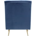 thumbnail image 6 of Fox Hill Trading Lana Velvet Accent Chair, Parisian Blue, 6 of 6