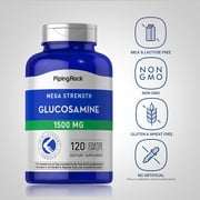 Glucosamine HCL 1500mg | 120 Caplets | Mega Strength | by Piping Rock