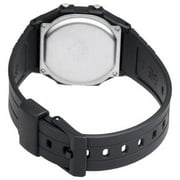 F105W-1A Men's Black Casual Classic Alarm Chrono Illuminator Digital Watch