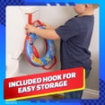 thumbnail image 3 of Asiento para ir al baño Hot Wheels Soft con gancho de almacenamiento para niños pequeños, 3 of 5