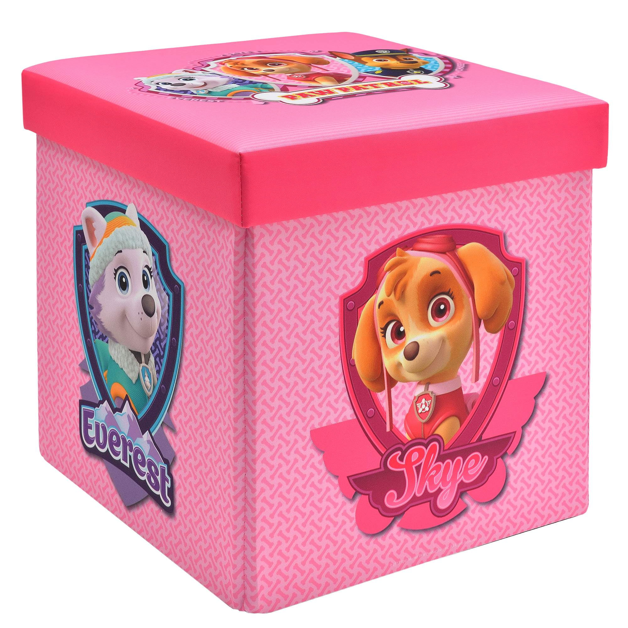 Details about   Paw Patrol Toy Box Storage Trunk Lightweight Organizer Kid Furniture Pups Canvas 