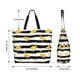 thumbnail image 5 of Disketp Gold Flamingo Bolsa Tote Estampada para Mujer, Bolso de Hombro y de Mano para Compras y Viajes, 5 of 8