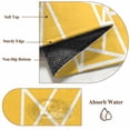 thumbnail image 6 of Yellow Geometric Area Rugs 5'x8', Washable Small Throw Rugs for Classroom Bedroom, Abstract Stripes Modern Minimalist Indoor Outdoor Rug Non-Slip Low Pile Carpet Runner Reversible Floor Mats, 6 of 8