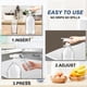 thumbnail image 3 of 2 PCS Electric Drink Dispenser Drink Despenseror for Home white, 3 of 5