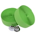 thumbnail image 1 of KINGOU EVA Green Road Bike Handlebar Tape with Bar Plugs - 2PCS Per Set, 1 of 4