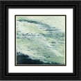 thumbnail image 1 of Shanti, Shima 26x26 Black Ornate Wood Framed with Double Matting Museum Art Print Titled - White Water, 1 of 4