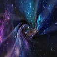 thumbnail image 4 of Psoiuetr Galaxy Comforter Set Outer Space Blue and Purple Starry Sky Night Pattern Bedding Set for Girls Boys Kids Teens Full Size with 1 Comforter 2 Pillowcases, 4 of 4
