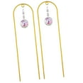 thumbnail image 3 of Mosiee Elegant 2 Pack U-Shaped Trellis For Indoor & Outdoor Plants - 13 Inch Support, 3 of 8