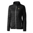 thumbnail image 2 of Women's Cutter & Buck Black Wichita State Shockers Rainier Eco Insulated Puffer Full-Zip Jacket, 2 of 3