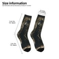 thumbnail image 2 of Uemuo Medieval Knight And Dragon Printed Kids Boys Socks Seamless Crew Socks Crazy Funny Athletic Sport Socks for Children, 2 of 5