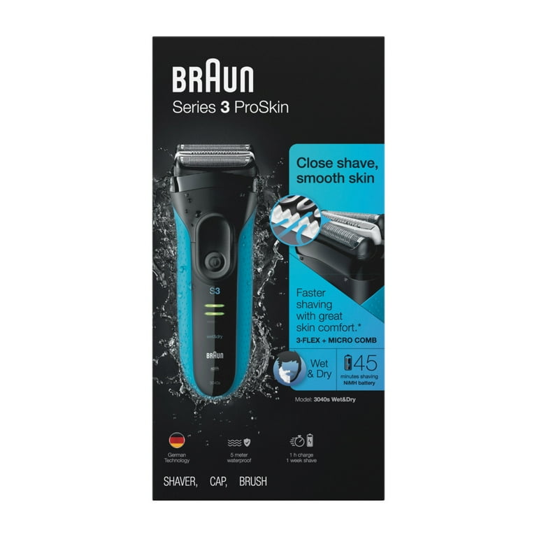 Free Shipping! Braun Series 3 ProSkin Men's Wet Dry Electric