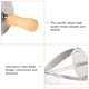 thumbnail image 4 of Cortador De Croissant Con De , Cuchillo De Repostería Sólido Y Duradero Para Cortar Masa, Hacer Croissant, Galletas Y Pan Con Diseño De Hoja Cruzada De Acero Inoxidable, 4 of 8
