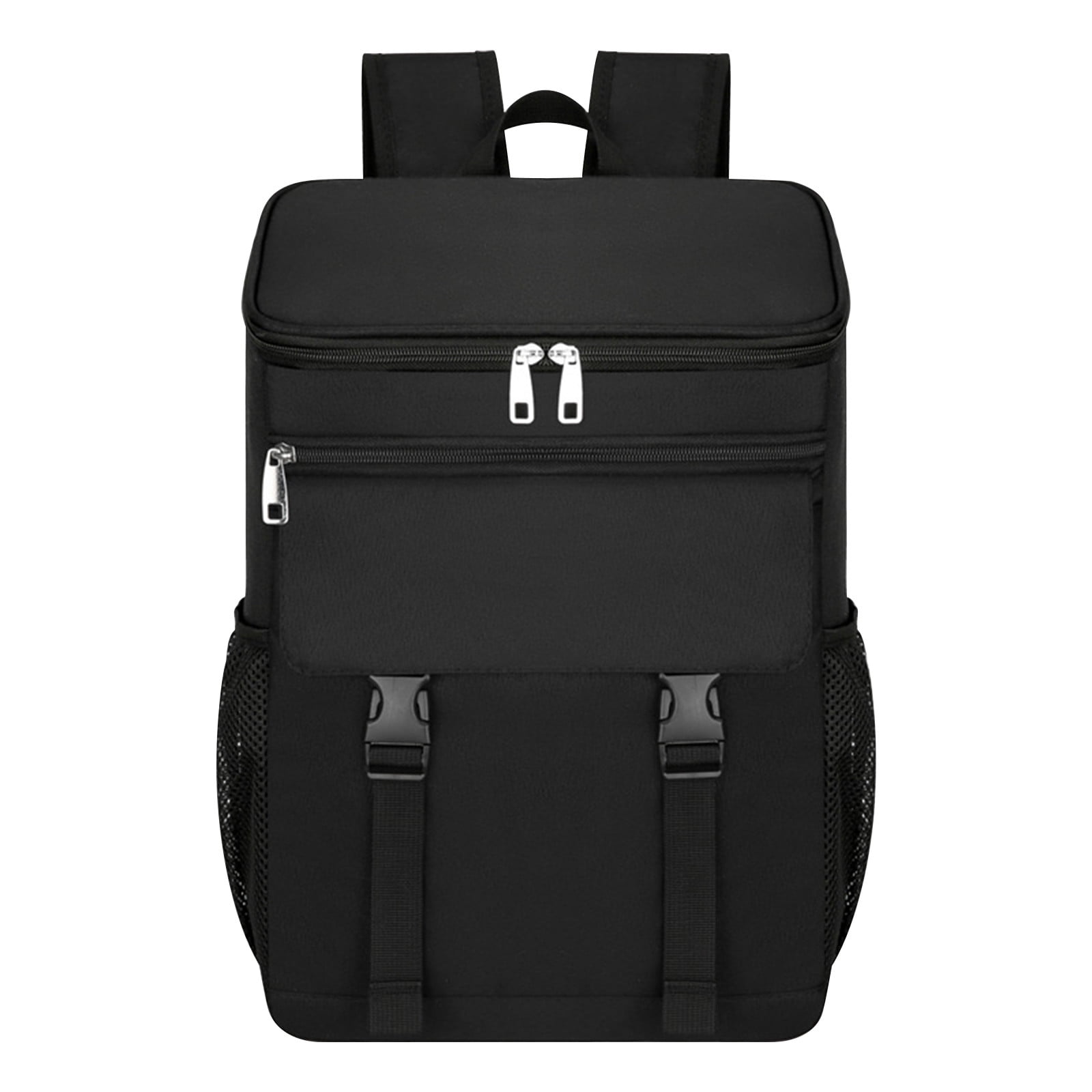 openpig Camping Cooler Backpack, Backpack Cooler, Insulated Lunch Backpack for Men & Women, Portable Leak Proof Cooler Bag for Work Office Picnic Beach Hiking Camping Travel, Black