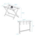 thumbnail image 6 of Casual Home Heavy Duty 30" Extra Wide Luggage Rack, Slate Gray, 6 of 13