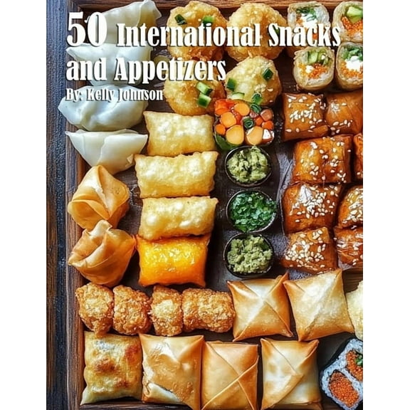 50 International Snacks and Appetizers, (Paperback)
