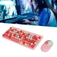 thumbnail image 4 of Combo De Teclado Y Ratón ANGGREK 86 Teclas Para Juegos Luz De Ratón Botones Multimedia Silenciosos Con Receptor USB, 4 of 8