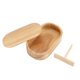 thumbnail image 2 of Caja Bento de madera saludable natural portátil japonesa para el almuerzo de la tienda (rectángulo), 2 of 8