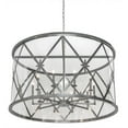 thumbnail image 4 of Meyda 178338 54 in. Penelope 10 Light Pendant, Extreme Chrome & Clear Acrylic, 4 of 5