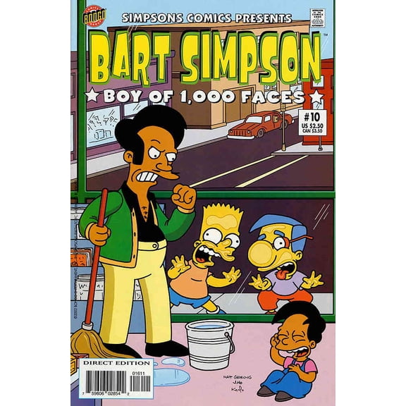 Simpsons Comics Presents Bart Simpson #10 VF ; Bongo Comic Book