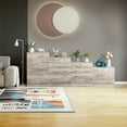 thumbnail image 5 of Spaco Modern Simple 4-Layer 5-Drawer Dresser, Drawer Cabinet with Gold Handle, Gray, 5 of 13
