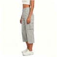 thumbnail image 6 of Cekizud Capri Pants for Women Lightweight Quick Dry Casual Outdoor Hiking Cargo Capris,Sizes S-2XL, 6 of 7