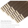 thumbnail image 2 of GFDYREE Extensions de Cheveux à Ruban WENNALIFE pour Femmes, 20 Pcs 50g 18 Pouces Ombré Brun Sable à Blond Platine Extensions de Cheveux à Ruban en Cheveux Humains Rallonge Cheveux Humain Lisse Cheveux Invisibles, 2 of 5
