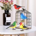 thumbnail image 4 of Artificial Bird Toys Realistic Animal Electric Birds Toys Outdoor Decorations Realistic Simulation Birds Making Sounds Tree ABD07, 4 of 6