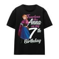 thumbnail image 1 of Frozen T-Shirt Adulte Intrépide comme Anna 7e Anniversaire, 1 of 6