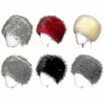 thumbnail image 3 of Gorros de esquí esponjosos y esponjosos de piel sintética para mujer, gorros de esquí gruesos y esponjosos para mujer rusa, cálidos para invierno S, 3 of 3