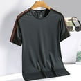 thumbnail image 3 of Ketyyh-chn99 Shirts for Men Tops for Men Button Down Shirts Short Sleeve Work Dress Shirts Gray,L, 3 of 3