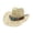 17Beige, variant on Uvwlwu Women Shapeable Hollowed Straw Cowboy Sun Hat Contrast Bead Leather Band Breathable Lightweight Hat for Summer Daily Wear Road Trip,2Light Yellow,One Size
