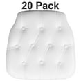 thumbnail image 2 of Flash Furniture Louise Tufted Vinyl Chiavari Chair Cushion White 20 Pack (20SZTUFTWH), 2 of 5