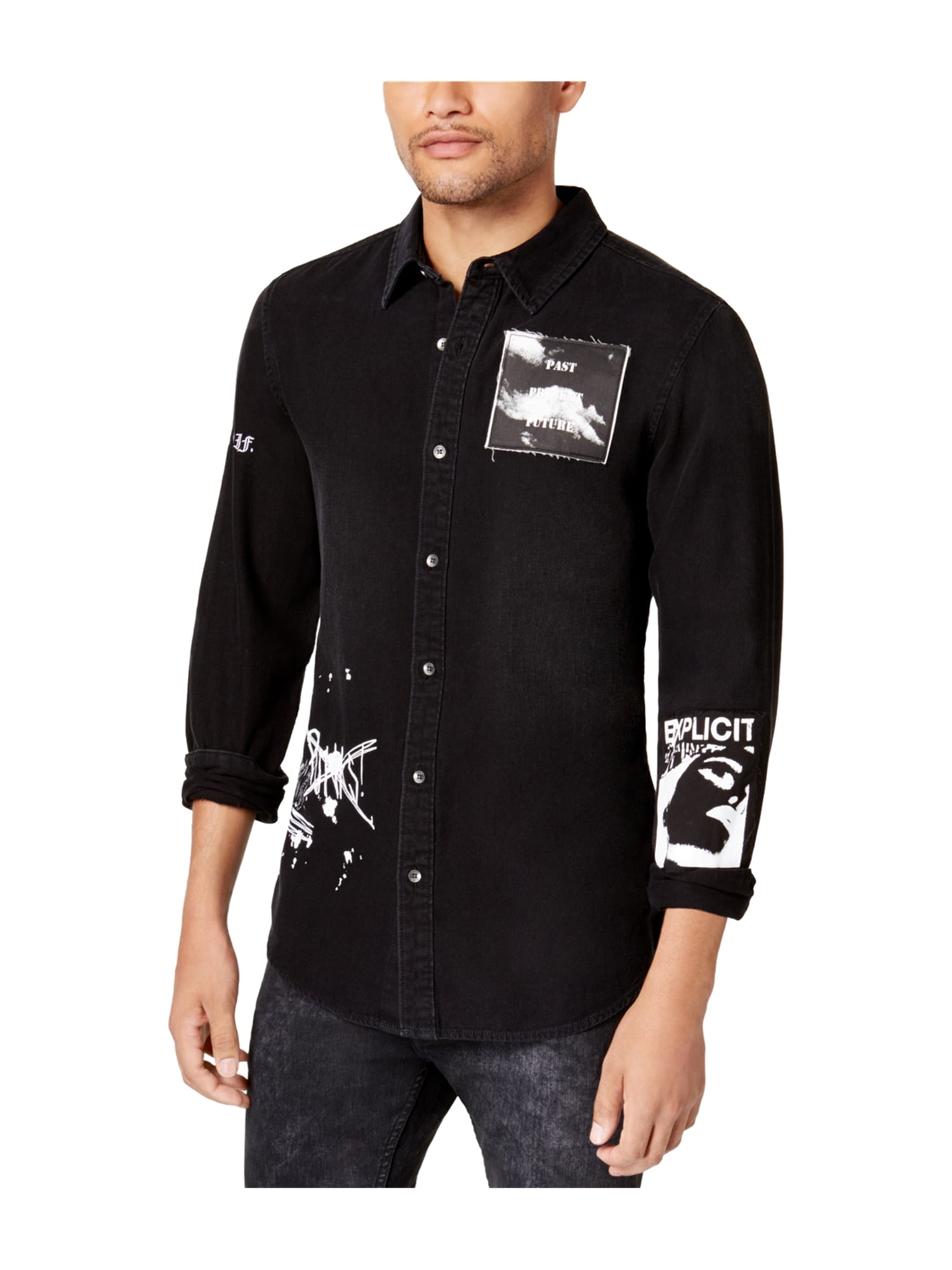 guess button up shirts