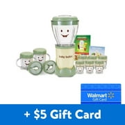 $5 Savings Magic Bullet Baby Bullet Baby Food Maker, 20-Piece Set, with Free $5 e-Gift Card