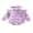 Purple, variant on RUINIXCW Newborn Baby Girl My First Halloween Outfit Infant Baby Girl Fall Winter Clothes Bubble Romper Pumpkin Ghost Embroidery Ruffle Long Sleeve Bodysuit Headband Set