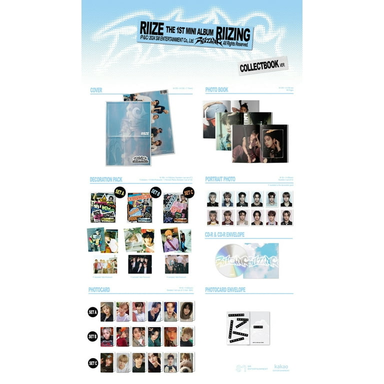 RIIZE シーグリ　MINI PHOTO BOOK SET ウォンビン RIIZE MINI PHOTO BOOK SET - 2026 SM ARTIST SEASON'S GREETINGS MD