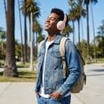 thumbnail image 2 of Wireless Bluetooth Headphones with Microphone, Hi-Fi Stereo Wireless Foldable Headset, Comfort Fit Over Ear Headphones and Wired Mode ffor Computer Laptop Travel Home Office PC (Pink), 2 of 5