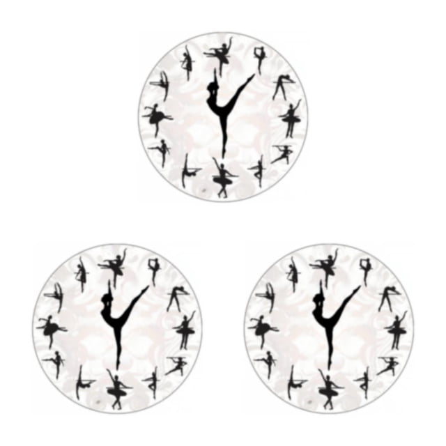 Bewildely Estilo único y cronometraje preciso Elegante reloj con llave de piano Construcción duradera Ballet silencioso y atemporal 2 Type1 NO1
