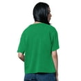 thumbnail image 2 of Women's Starter Heather Kelly Green Dallas Stars Oversized Hall of Fame T-Shirt, 2 of 2