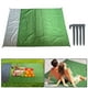 thumbnail image 4 of Colchoneta de prueba de arena de secado rápido y 4 estacas duraderas 79 "x 55" Colchoneta plegable portátil liviana para acampar Colchón para Gris Baoblaze Manta de picnic, 4 of 7