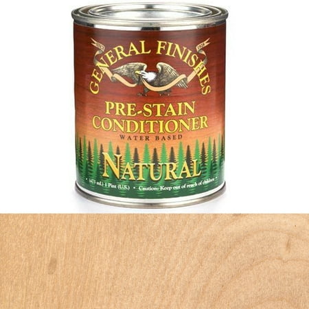Natural Slate Water Wall - General Finishes Water Based Wood Natural Stain, Pint