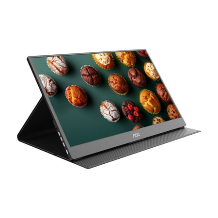 AOC 16E10 16" Class Full HD LED Monitor, 16:9, Black